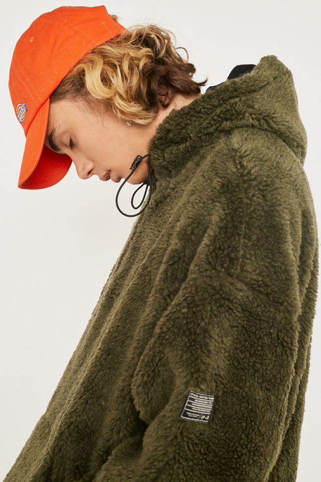 UO Borg Khaki Kapuzenpullover #5