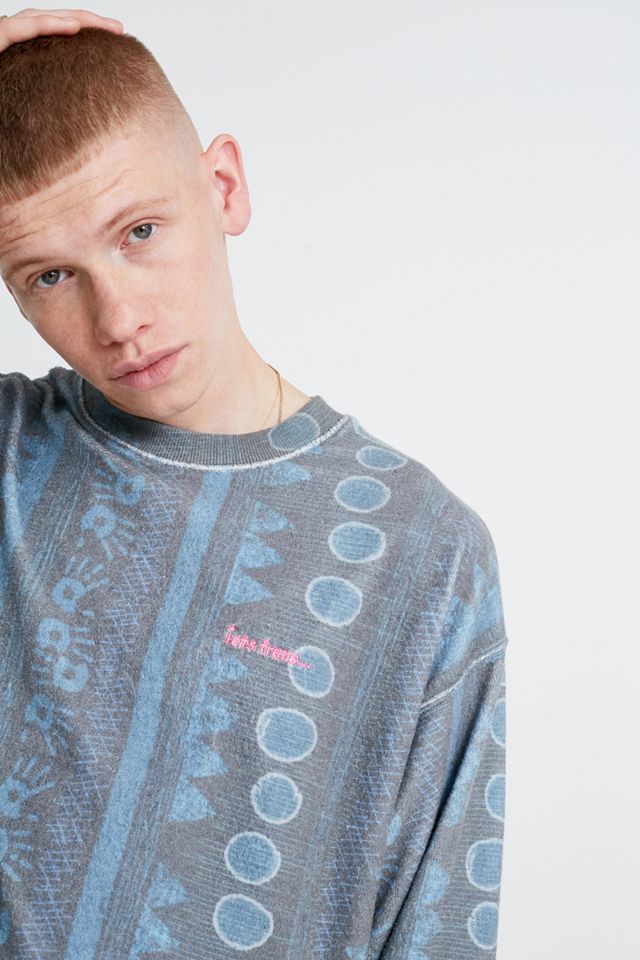 iets frans… – Sweatshirt im 80er-Style mit Print #2