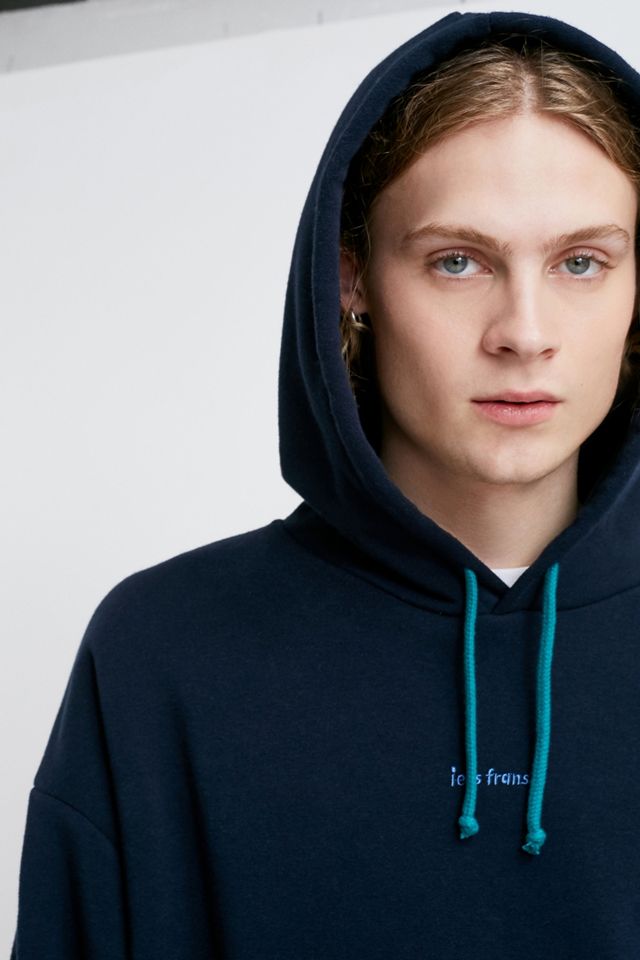iets frans… Navy Colourblock Hoodie #1