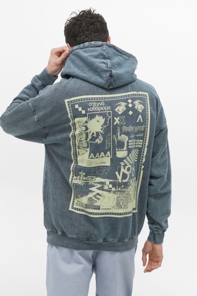 Grey hoodie store urban outfitters