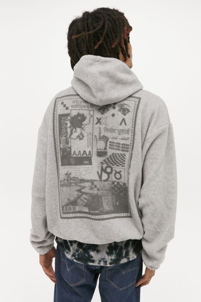 Grey hoodie sales urban outfitters