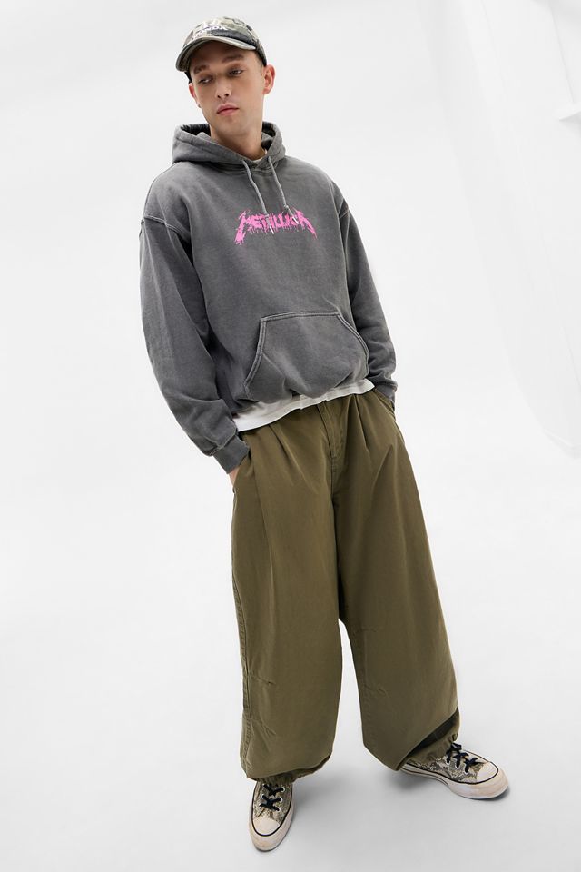 UO Black Metallica Hoodie #2