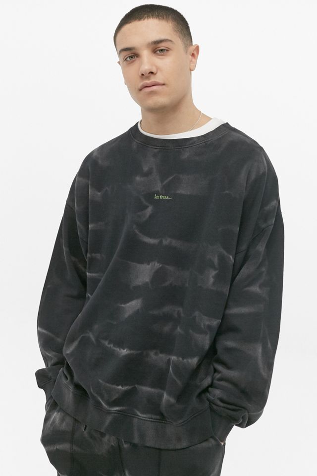iets frans… - Sweatshirt ras du cou tie-dye noir #2