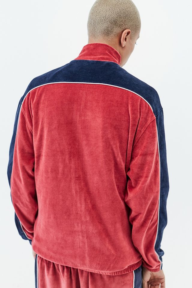 iets frans... Velour Tracksuit Top #1