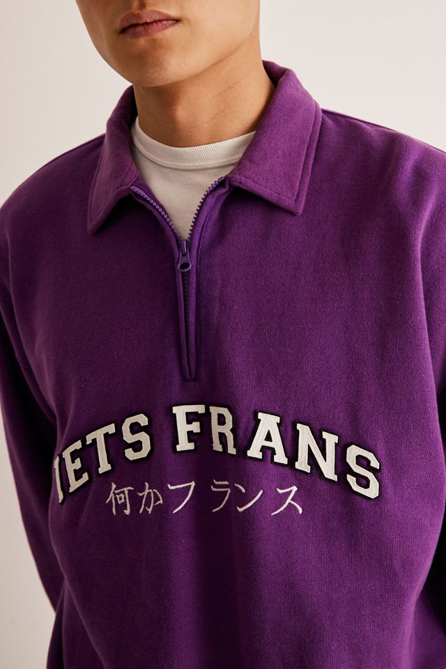 iets frans... - Chemise de rugby logo appliqué violette #3