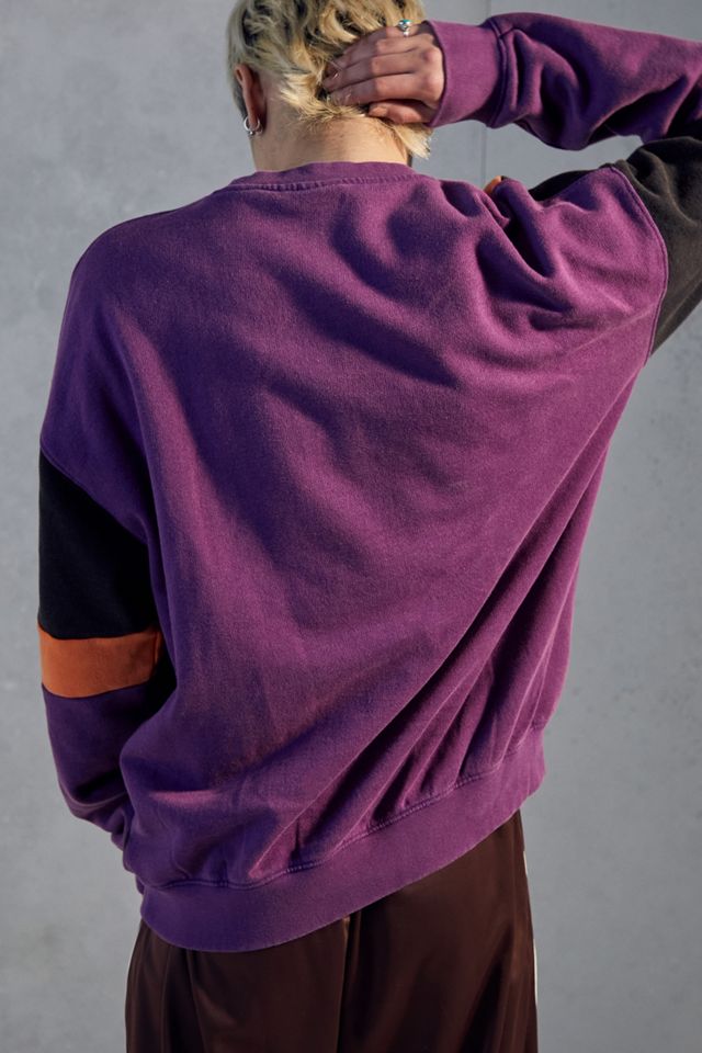 iets frans... - Sweatshirt à empiècements violet #1