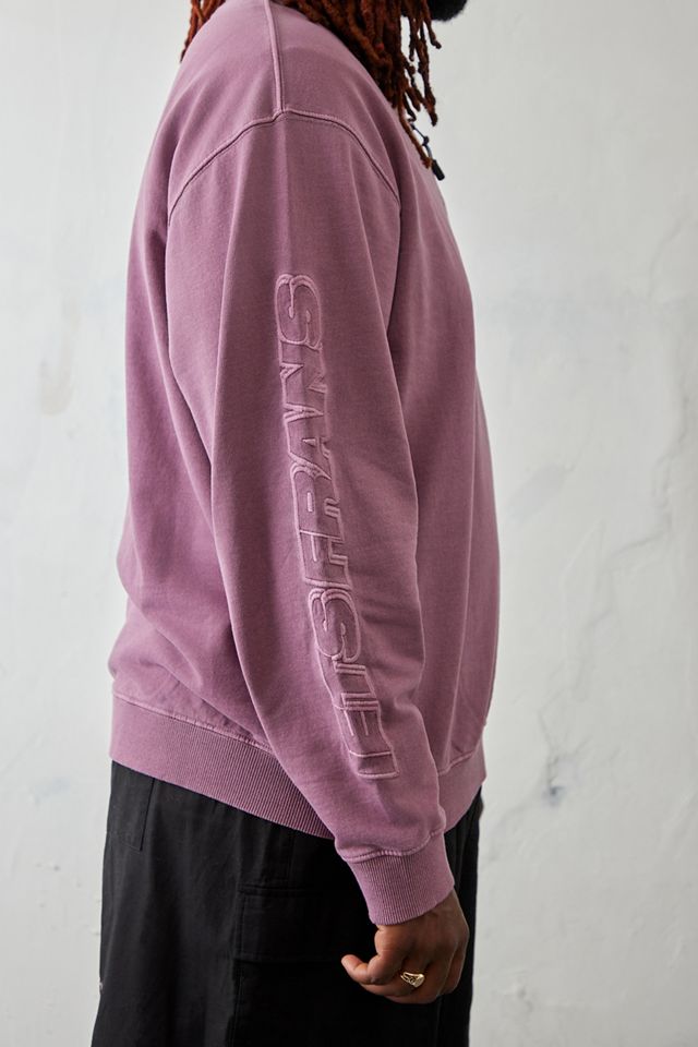 iets frans... Sudadera de cuello simulado de ciruela teñida #4