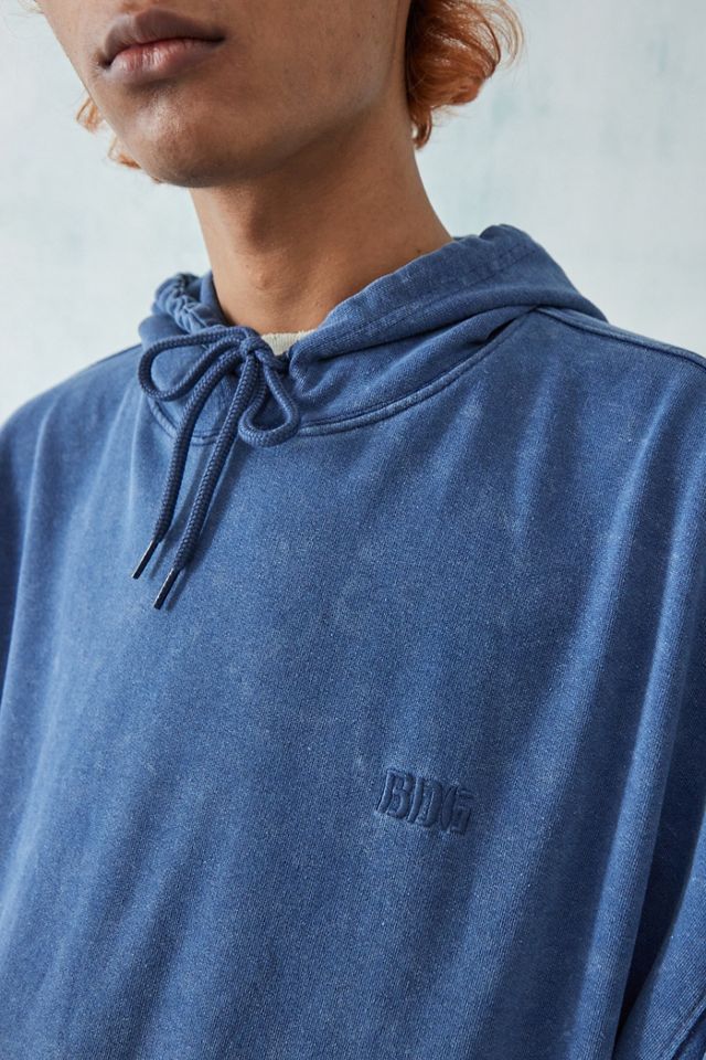BDG - Sweat à capuche en denim bleu délavé à l'acide  #2
