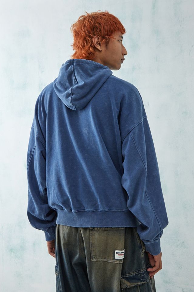 BDG - Sweat à capuche en denim bleu délavé à l'acide  #3