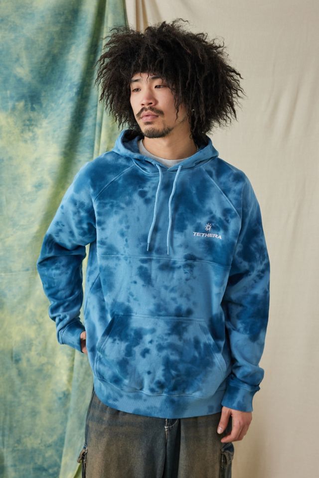 Blue tie dye clearance sweater