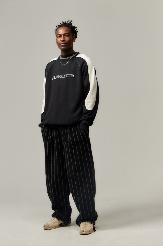 iets frans... Black Panel Sweatshirt  #1