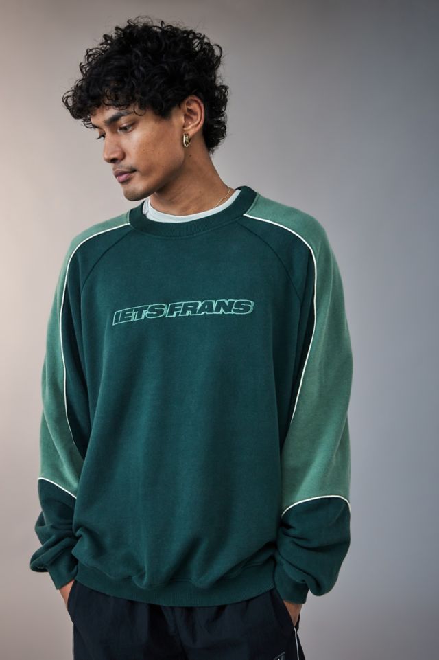 iets frans. Green Panel Sweatshirt