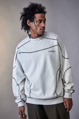 Mens on sale sweatshirts white