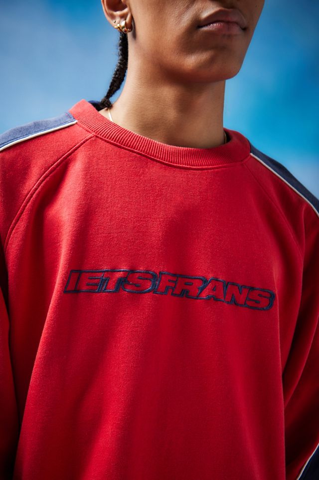 iets frans... – Sweatshirt im Bahnendesign in Rot #2