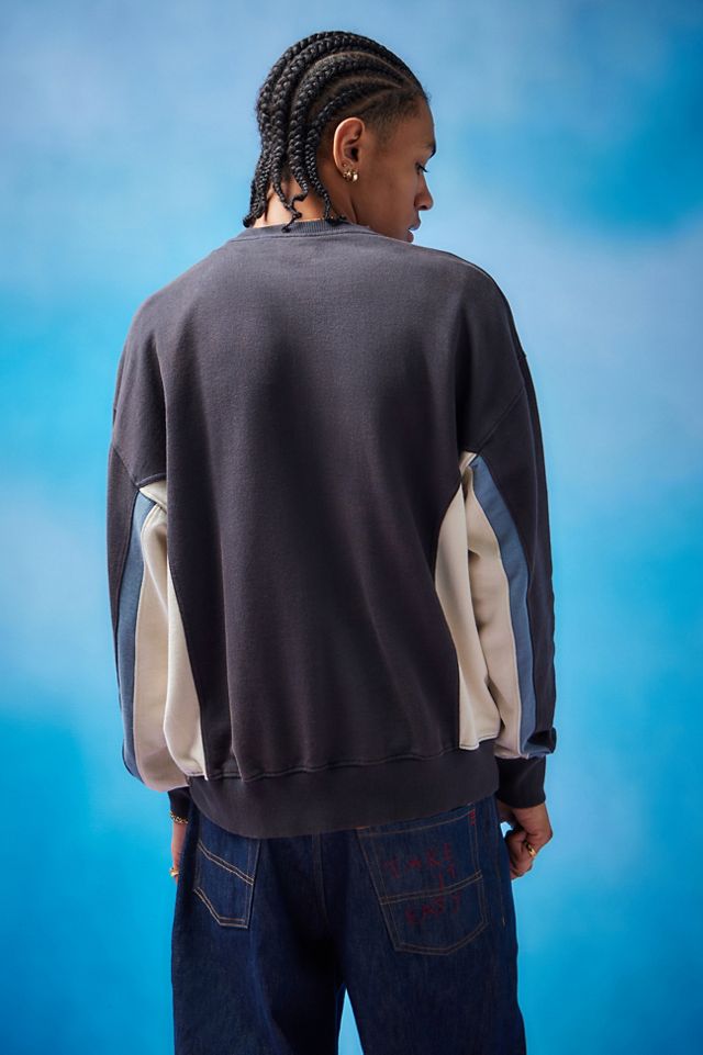 iets frans... Black Side Panel Sweatshirt  #3