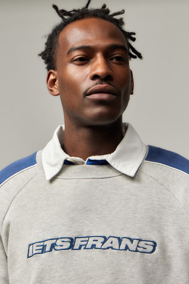 iets frans... Grey & Blue Panel Sweatshirt #3
