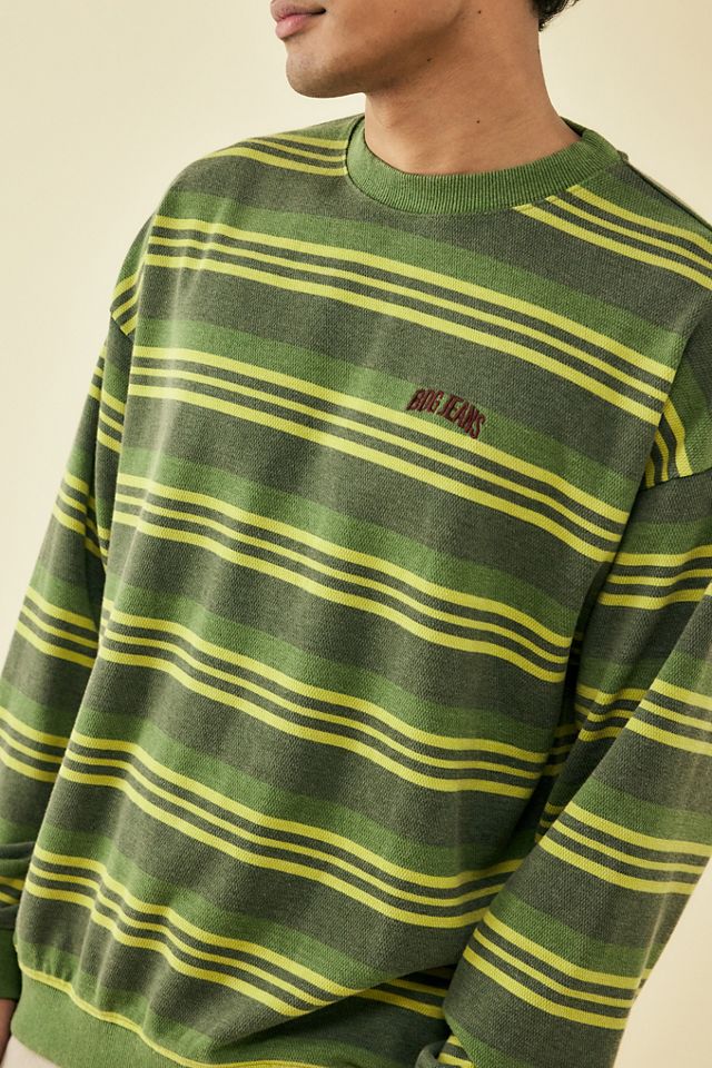 BDG Textured Stripe Sweatshirt  #1