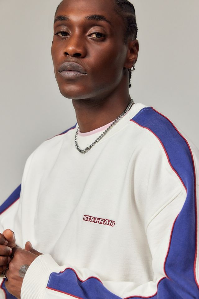 iets frans... Ecru Kelvin Panel Sweatshirt #1