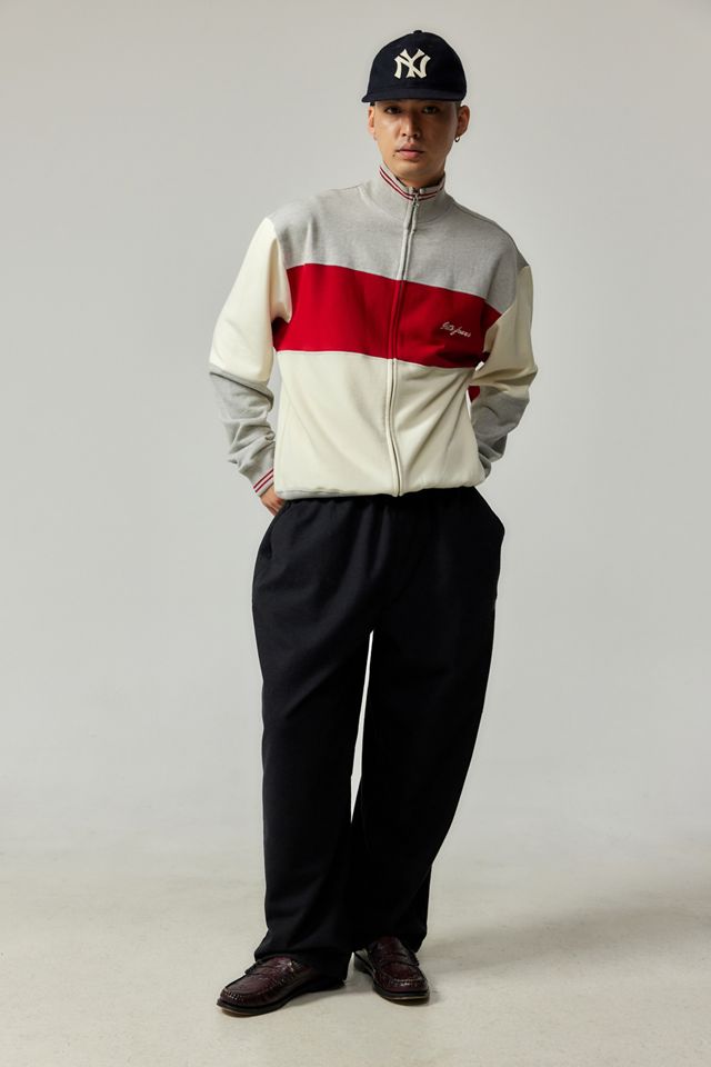 iets frans... Grigio Rosso Pannello Track Top #2