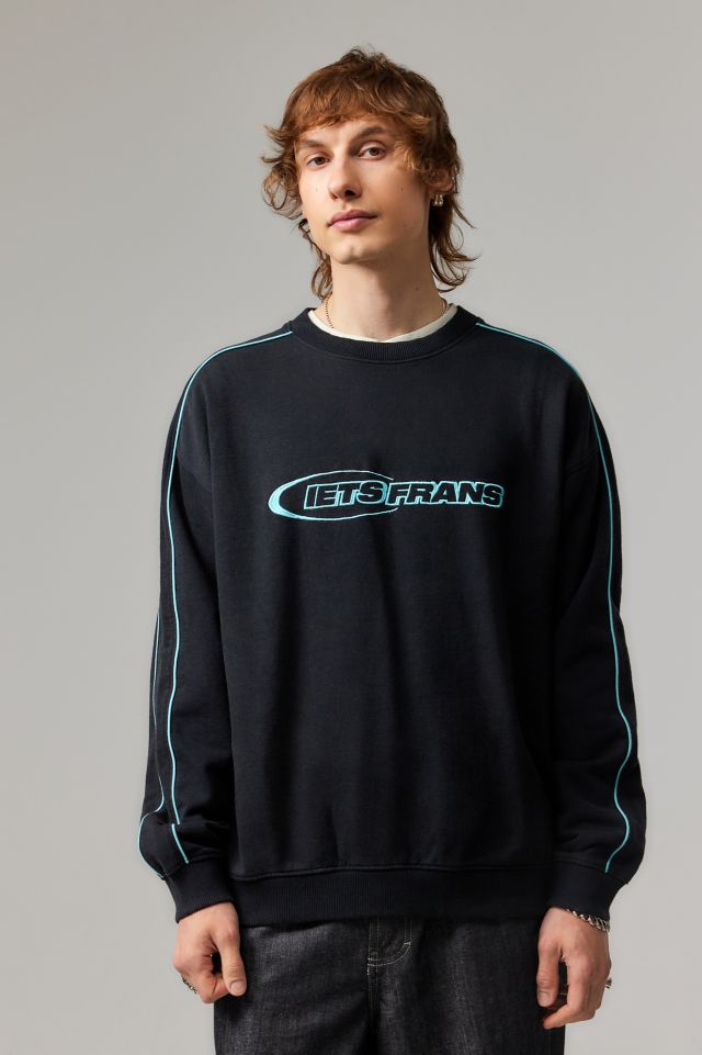 iets frans. Black Piped Sweatshirt
