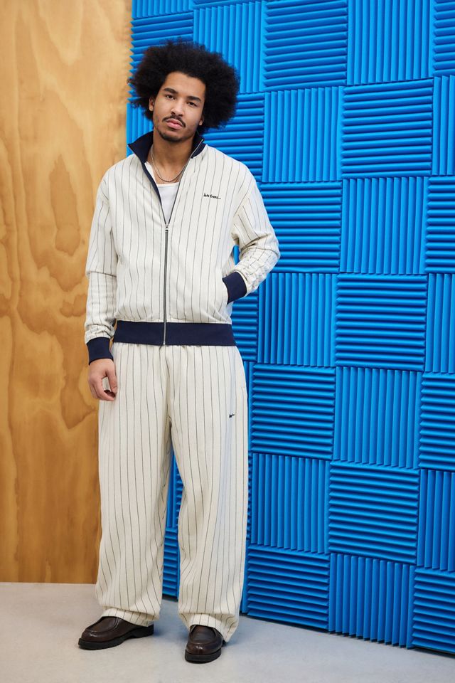 iets frans... Ecru Pinstripe Track Top #1
