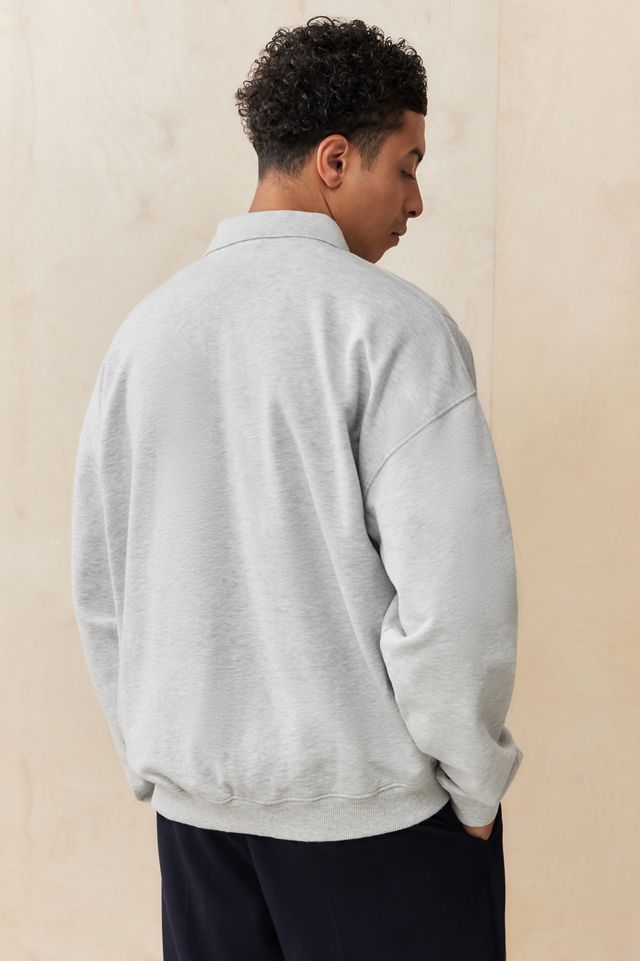 iets frans... Grey Panel Polo Shirt #3