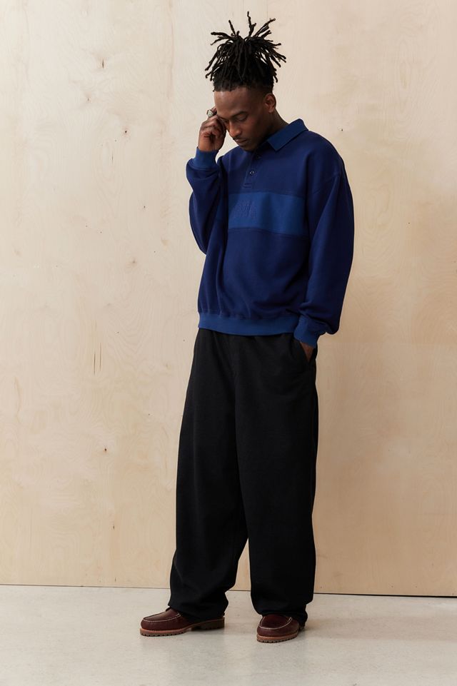 iets frans... Navy Panel Polo Shirt #2