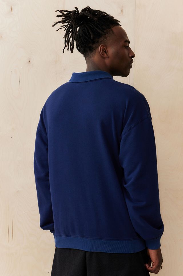 iets frans... Navy Panel Polo Shirt #3