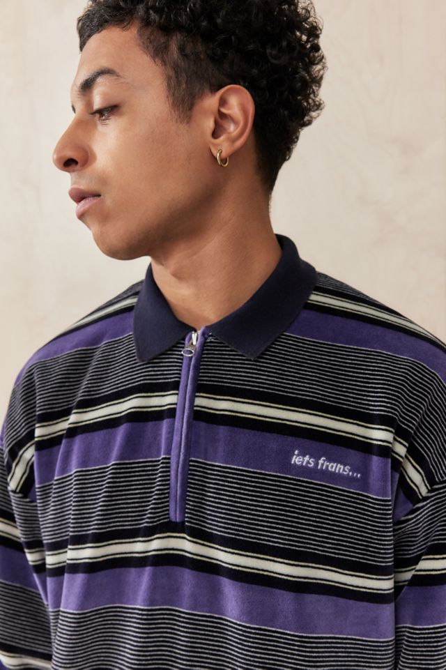 iets frans... Stripe Polo Shirt #1