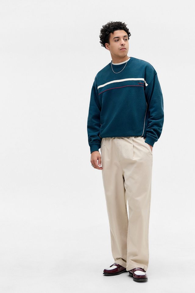 iets frans... Teal Gestreiftes Sweatshirt #2