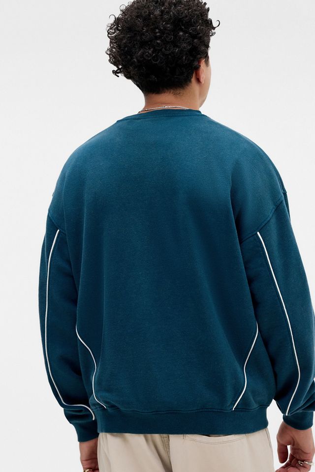 iets frans... Teal Gestreiftes Sweatshirt #3