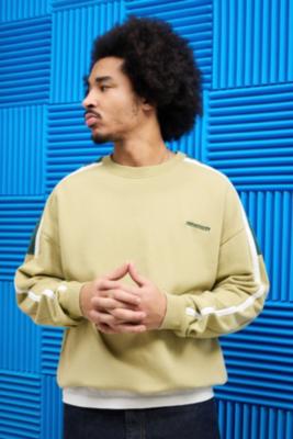 iets frans. Sand Panel Sweatshirt - Dark Yellow S at Urban Outfitters