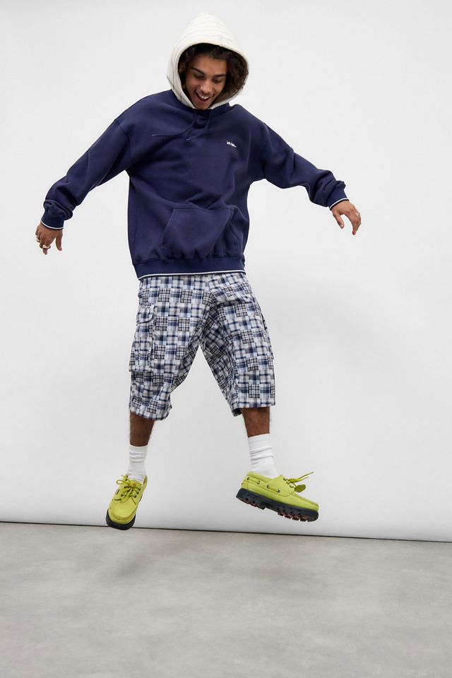 iets frans... Navy Pinstripe Hoodie #1