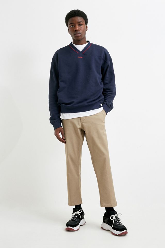 iets frans… Panelled V-Neck Jumper #2