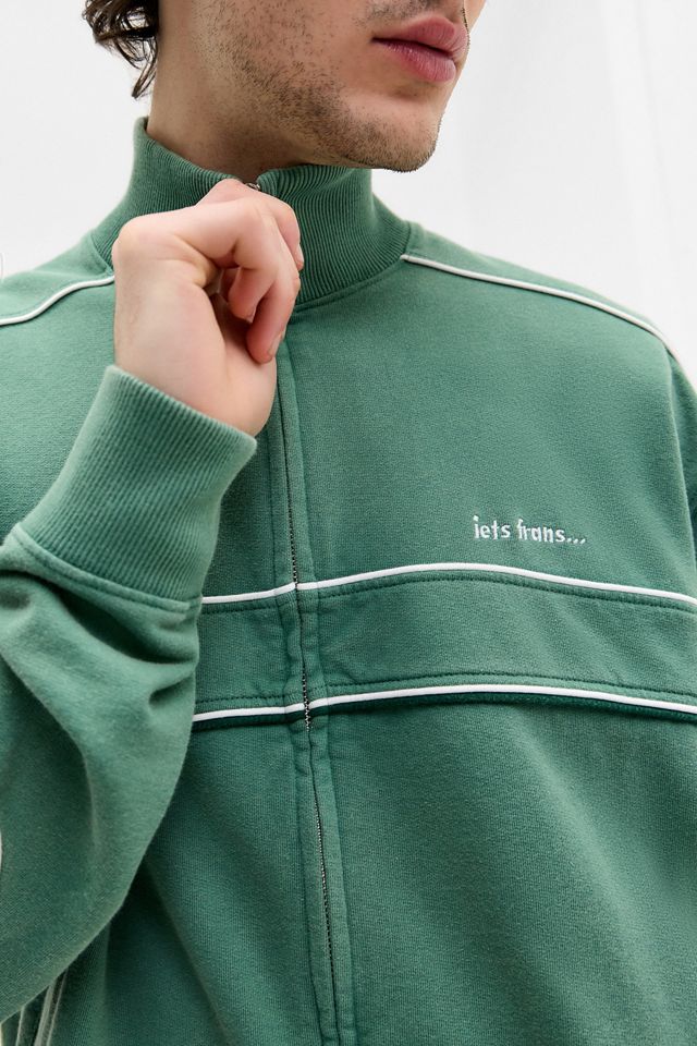 iets frans... Green Piped Track Top #2