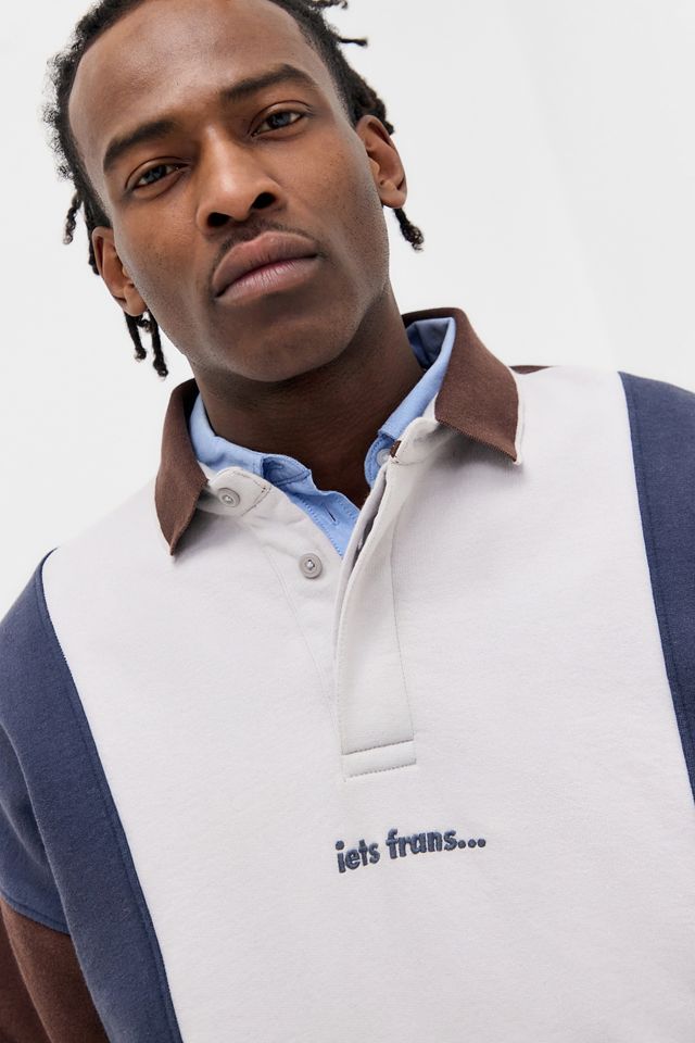 iets frans... Paneled Rugby Shirt #2