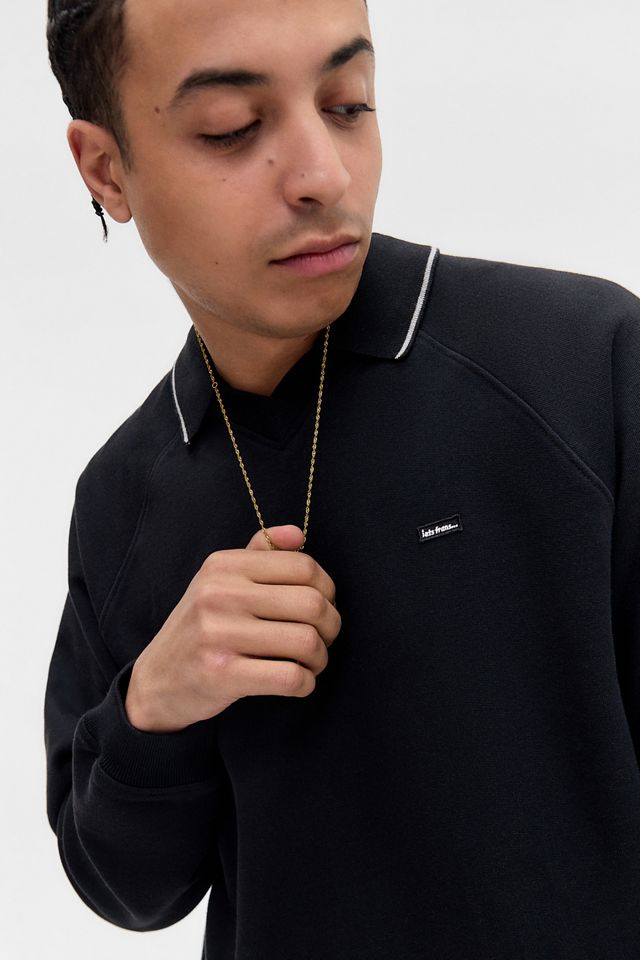 Sweat-shirt polo à bout noir iets frans... #1