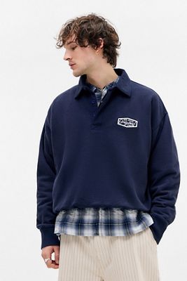 BDG Contrast Stitch Polo Shirt