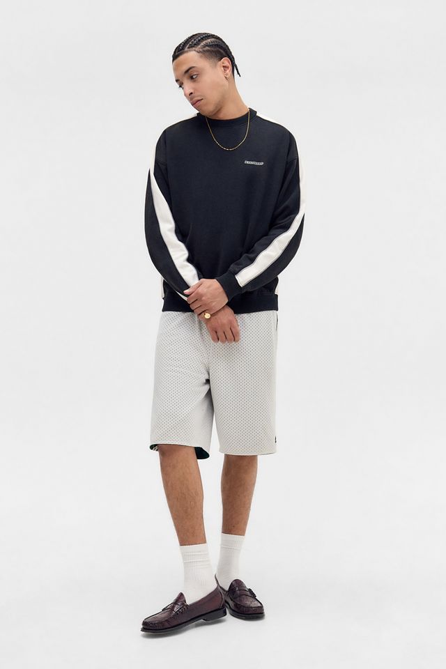 iets frans.... Black & Ecru Octavius Panel Sweatshirt #2