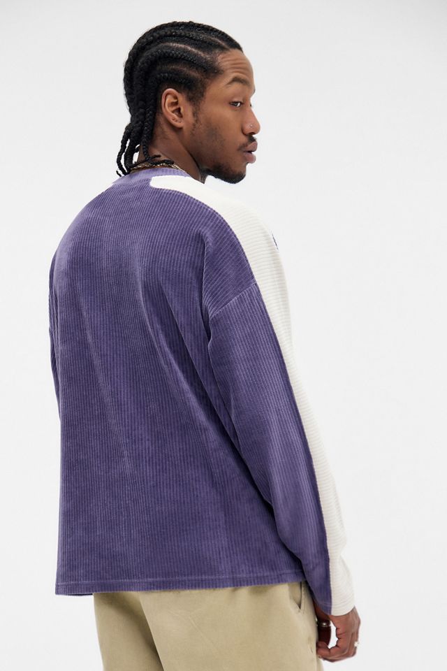 Sweat-shirt en velours à panneaux iets frans... #3