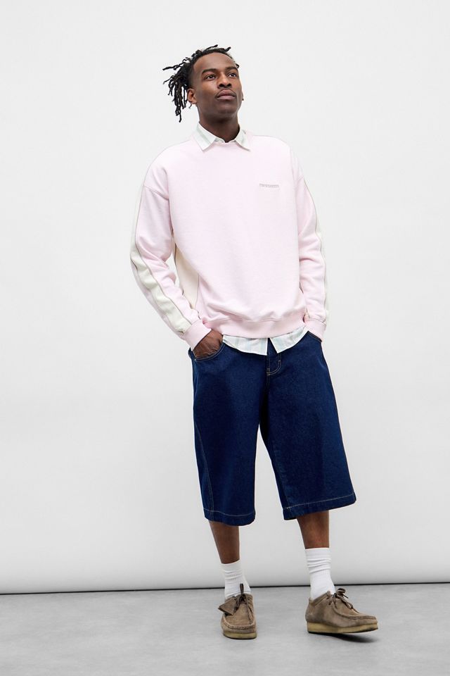 iets frans... Pink Octavius Panel Sweatshirt #1