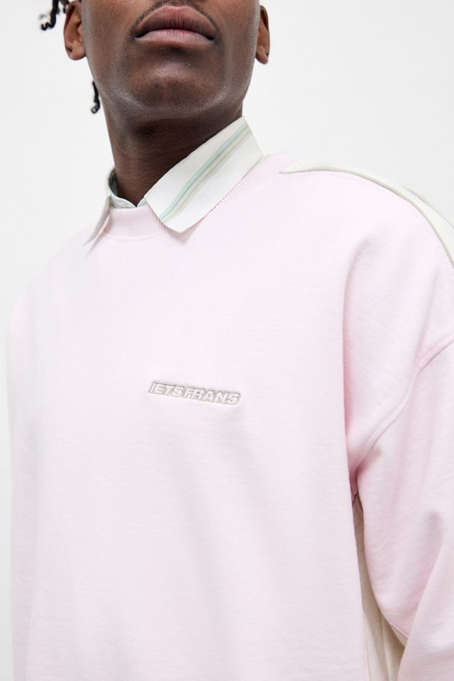 iets frans... Pink Octavius Panel Sweatshirt #2