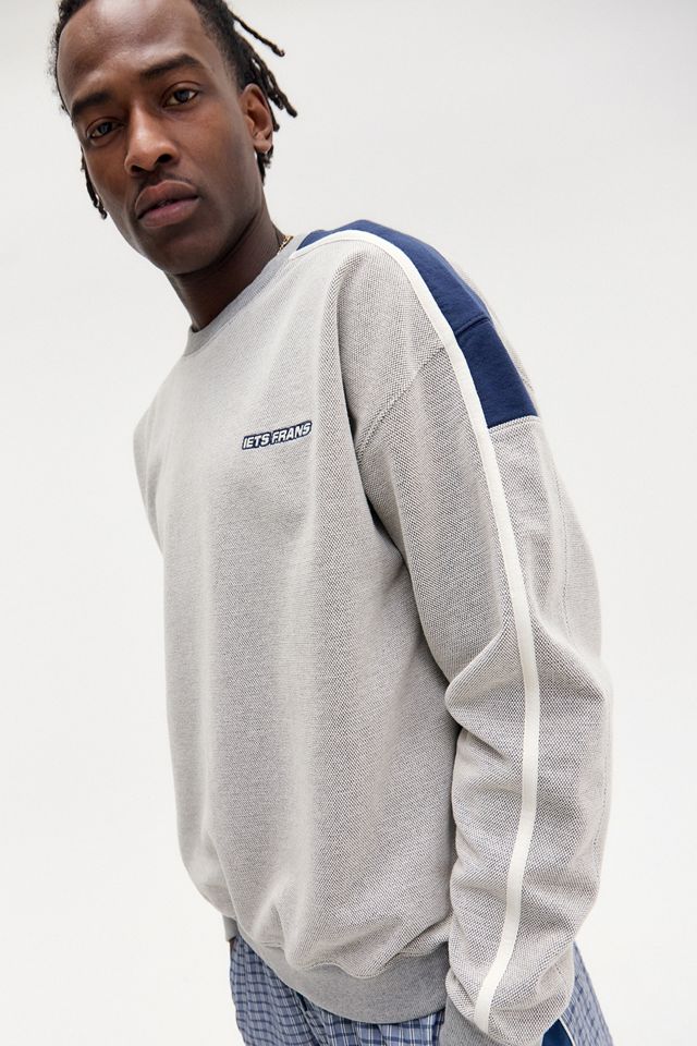 iets frans... Sudadera con Panel Texturizado Gris #2