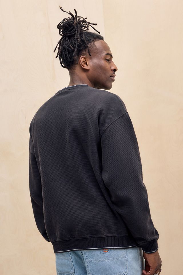 Sudadera Acanalada con Cuello en V iets frans Black #3