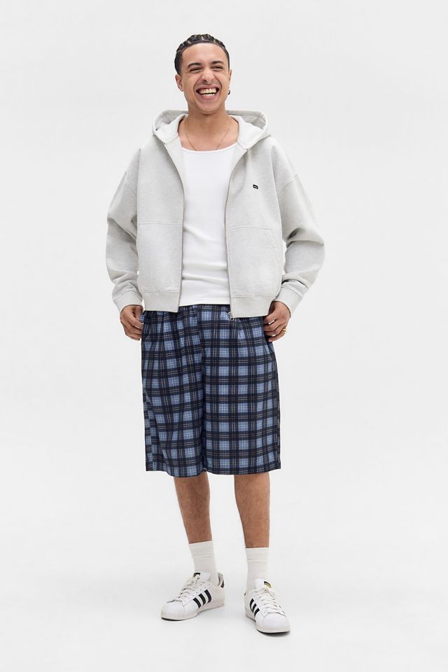 iets frans... Grauer Kurzer Reißverschluss-Hoodie #2