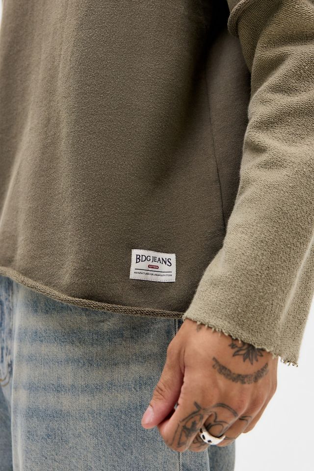 BDG 98 Green Double Layer Sweatshirt #1