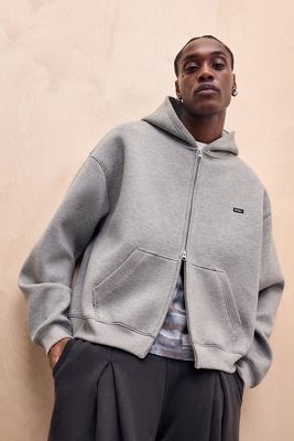iets frans... Sudadera con Capucha y Cremallera de Neopreno Gris