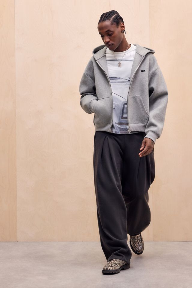 iets frans... Sudadera con Capucha y Cremallera de Neopreno Gris #2
