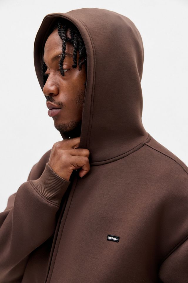 iets frans... Brauner Scuba-Kapuzenpullover #1