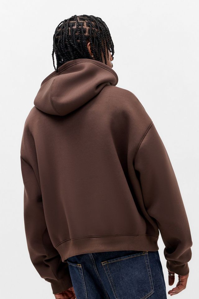 iets frans... Brauner Scuba-Kapuzenpullover #3